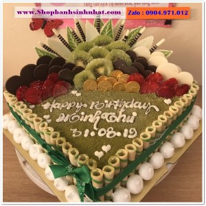 Bánh Sinh Nhật Trà Xanh - VL11